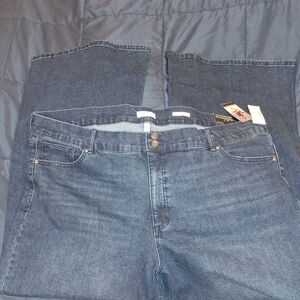 sofia by sofia vergara Women's Dark Blue Wide Leg, 26W Jeans NWT